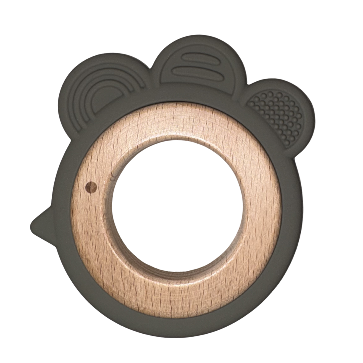 Grignoteuse Poussin en silicone alimentaire souple pour les gencives