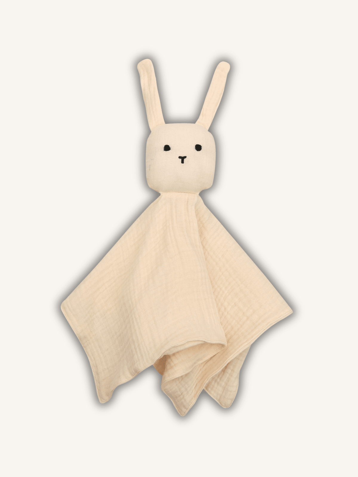Doudou lapin crème, cadeau de naissance