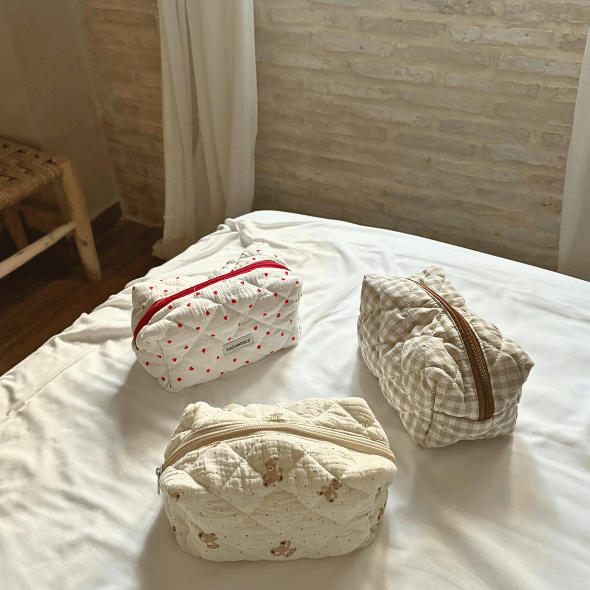 Coffret de naissance pour le bain, cadeau personnalisé Ineessance