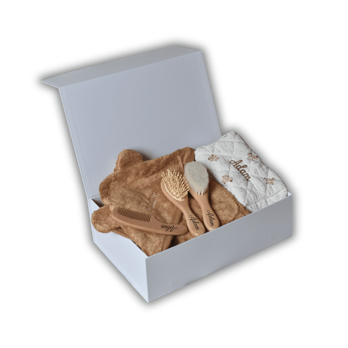 Coffret Bain Bébé Rituel de douceur personnalisé au prénom
