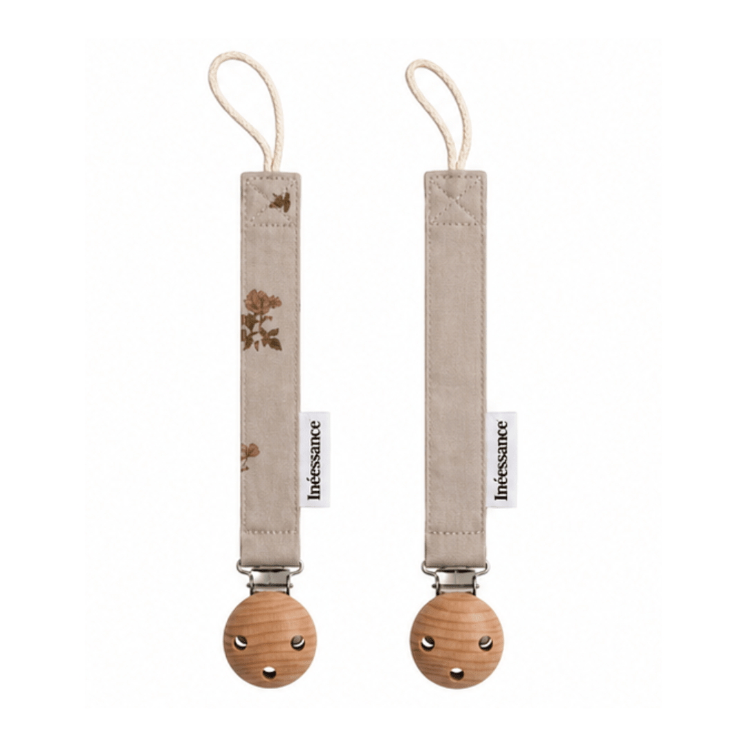 Attaches tétine assorties pour ne plus perdre la tétine