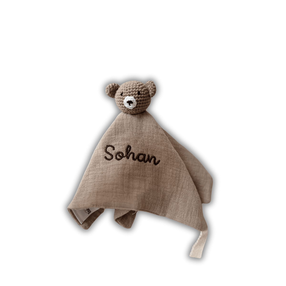 Doudou Complice brodé dans notre atelier français