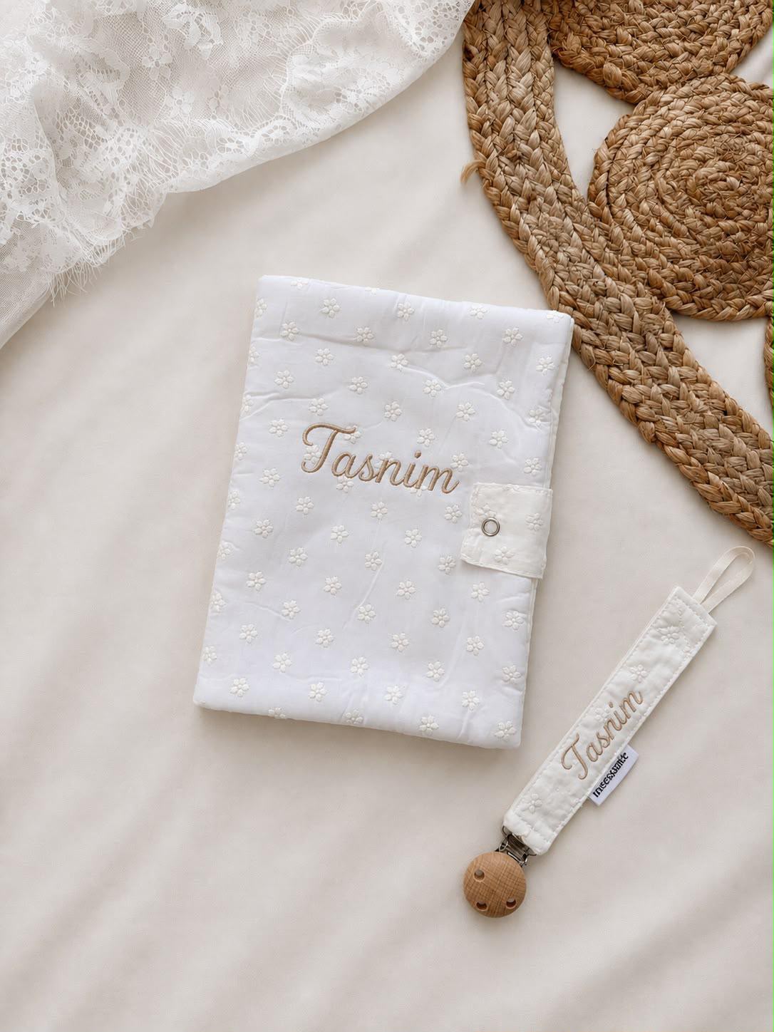 Coffret Les Essentiels, tissu Fleur de coton