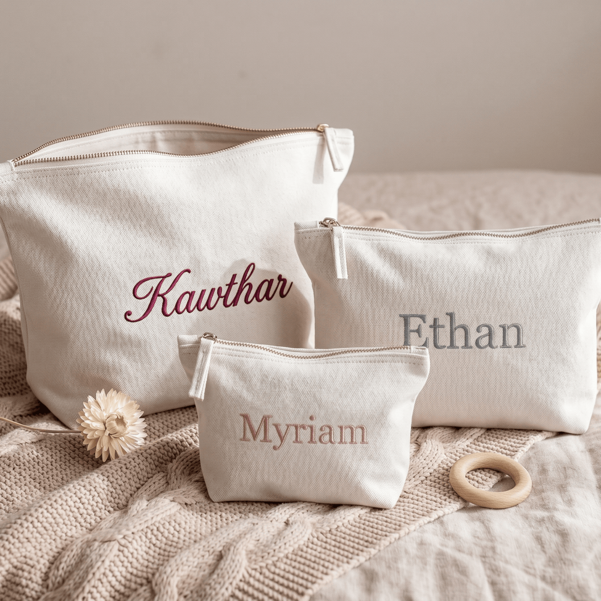 Trousse de toilette Essentielle personnalisable pour bébé