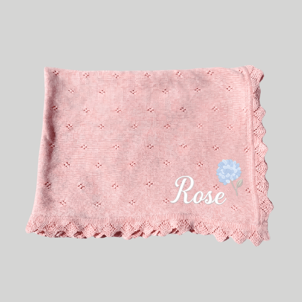 Couverture bébé tricot Ineessance, plusieurs coloris