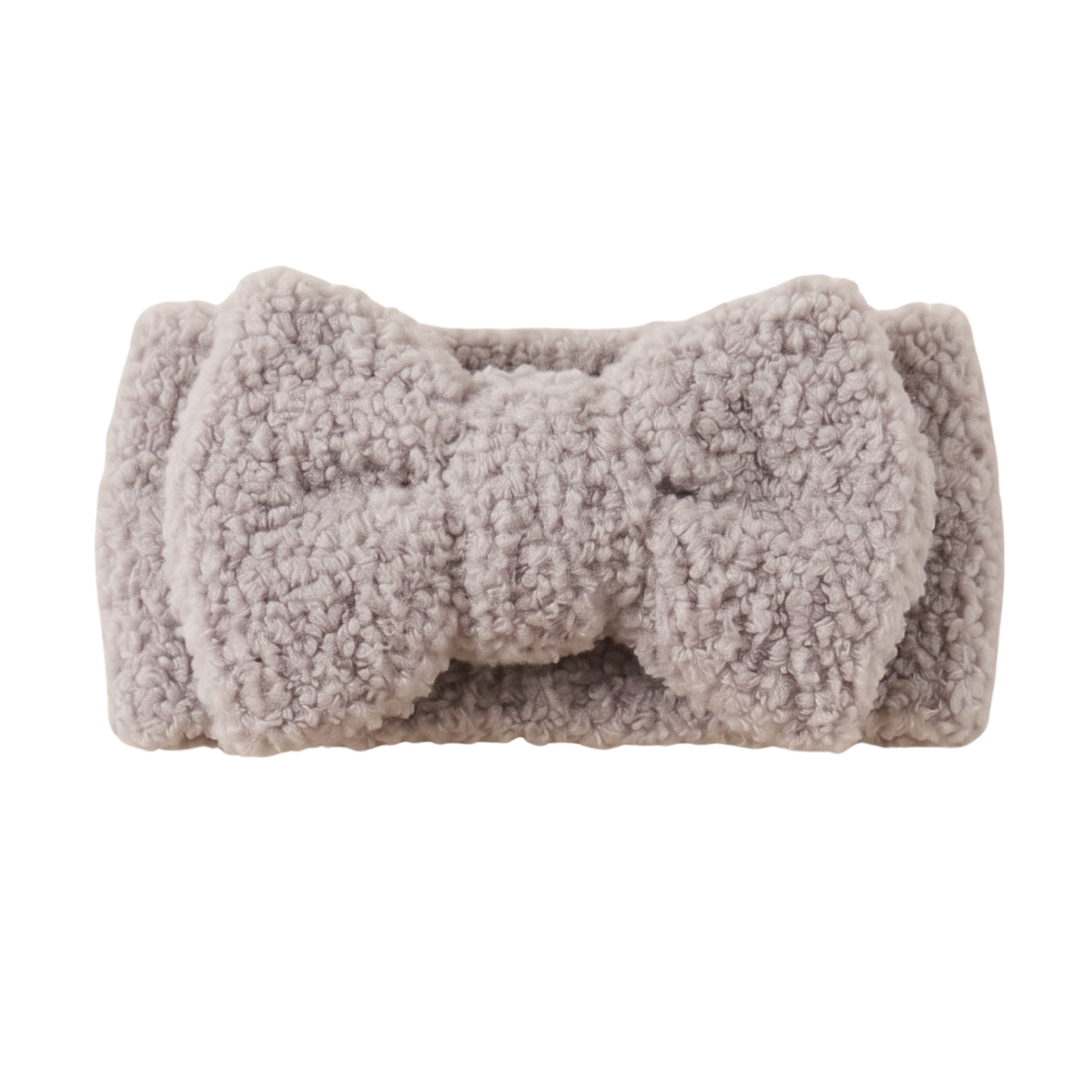 Bandeau en maille bouclée douce pour la tête de bébé