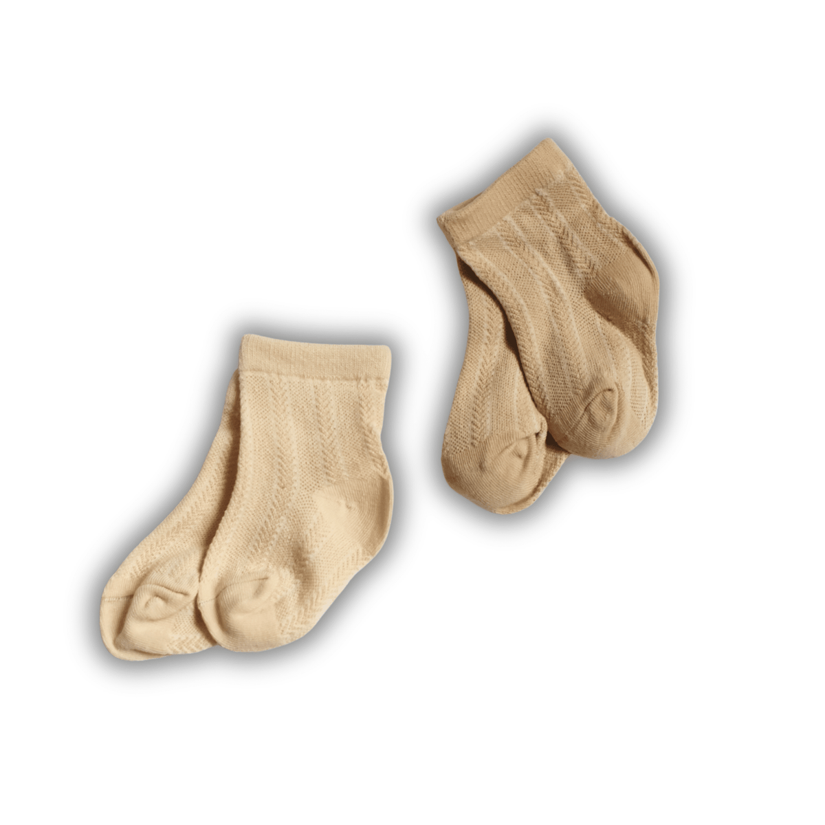 Chaussettes bébé en coton bio pour envelopper les petits pieds