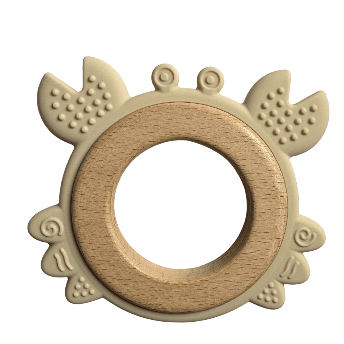 Grignoteuse Crabe en silicone alimentaire souple