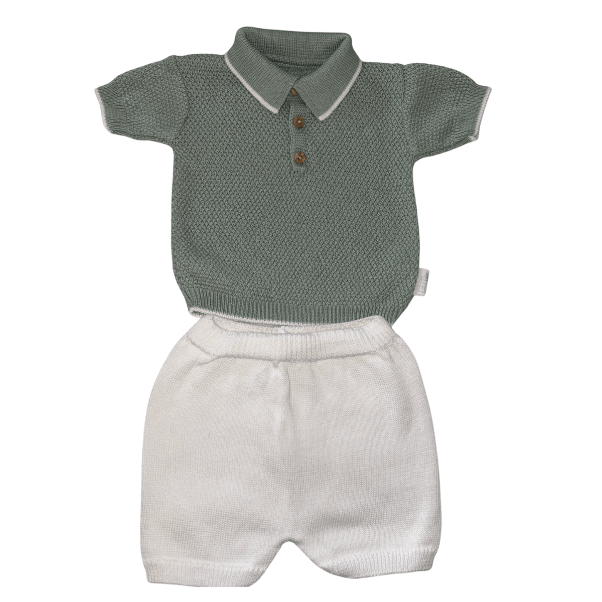 Ensemble Petit Marin brodé dans notre atelier français