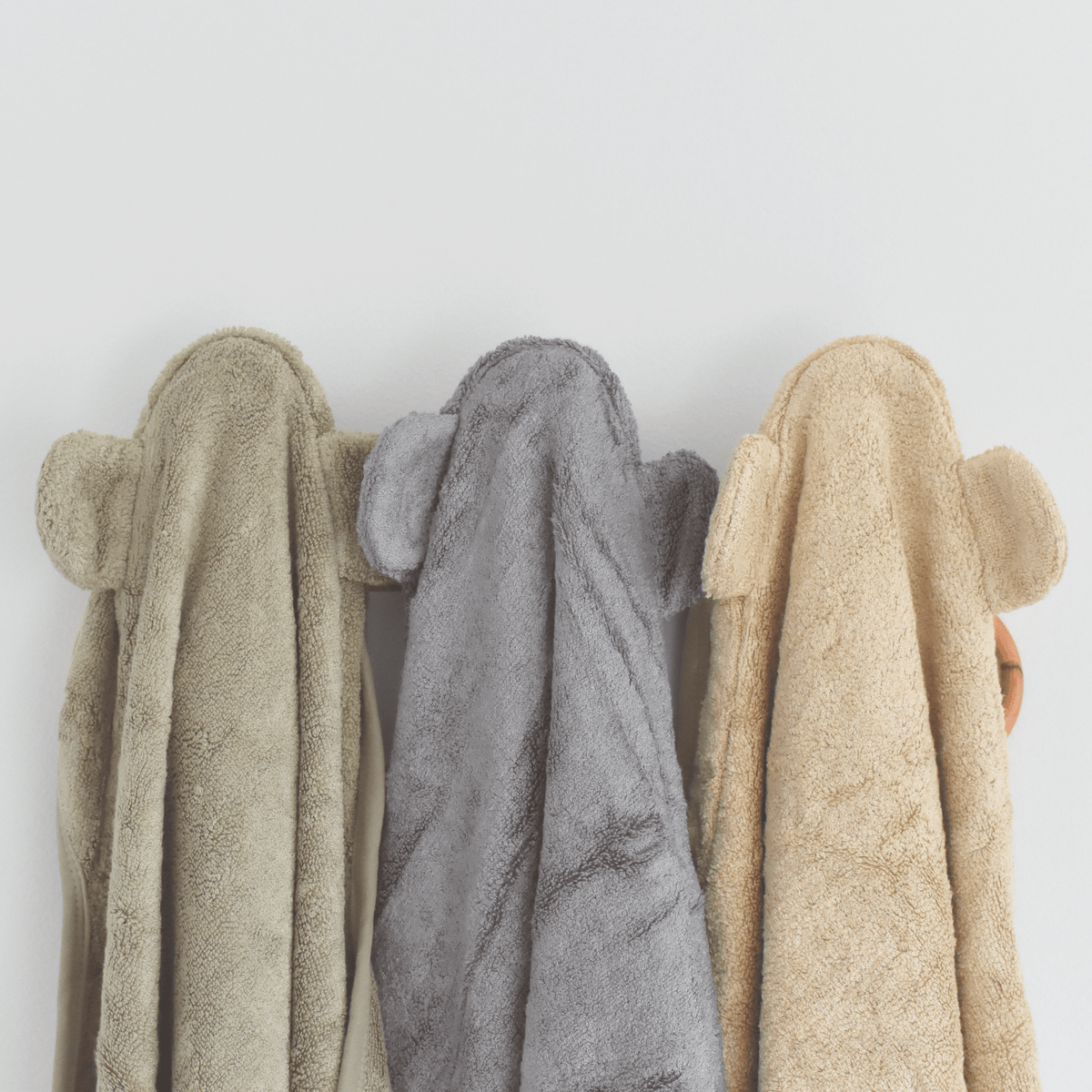 Serviette de bain bébé ourson XXL ultra douce et absorbante