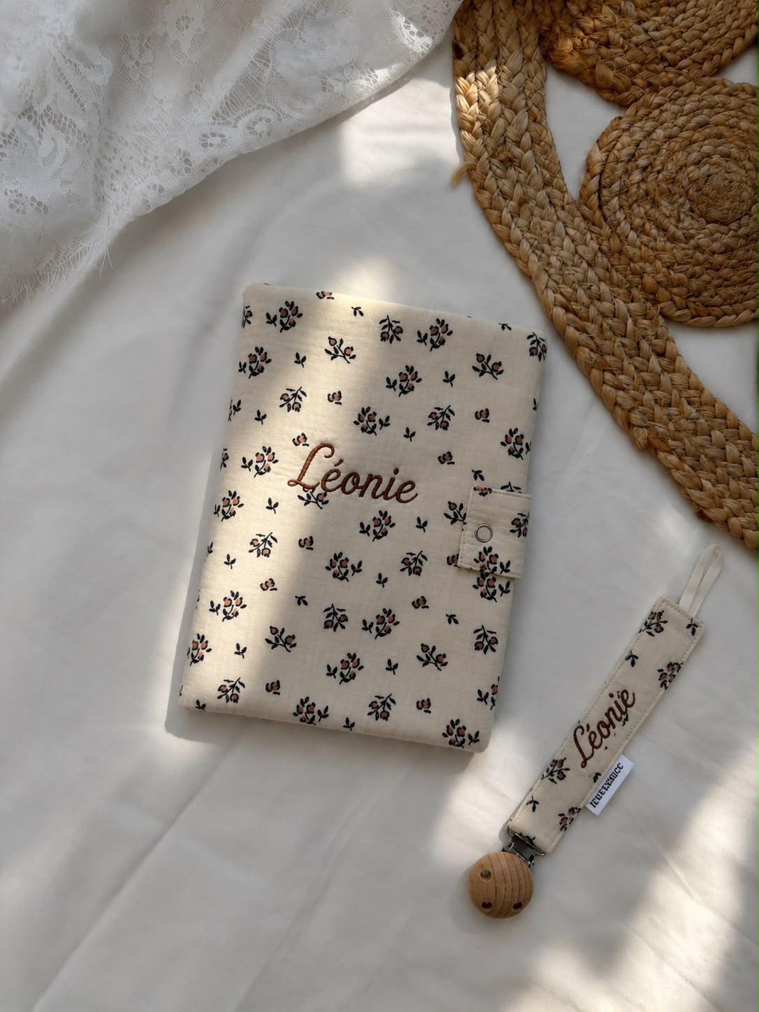 Coffret Les Essentiels, tissu Fleurs d'antan