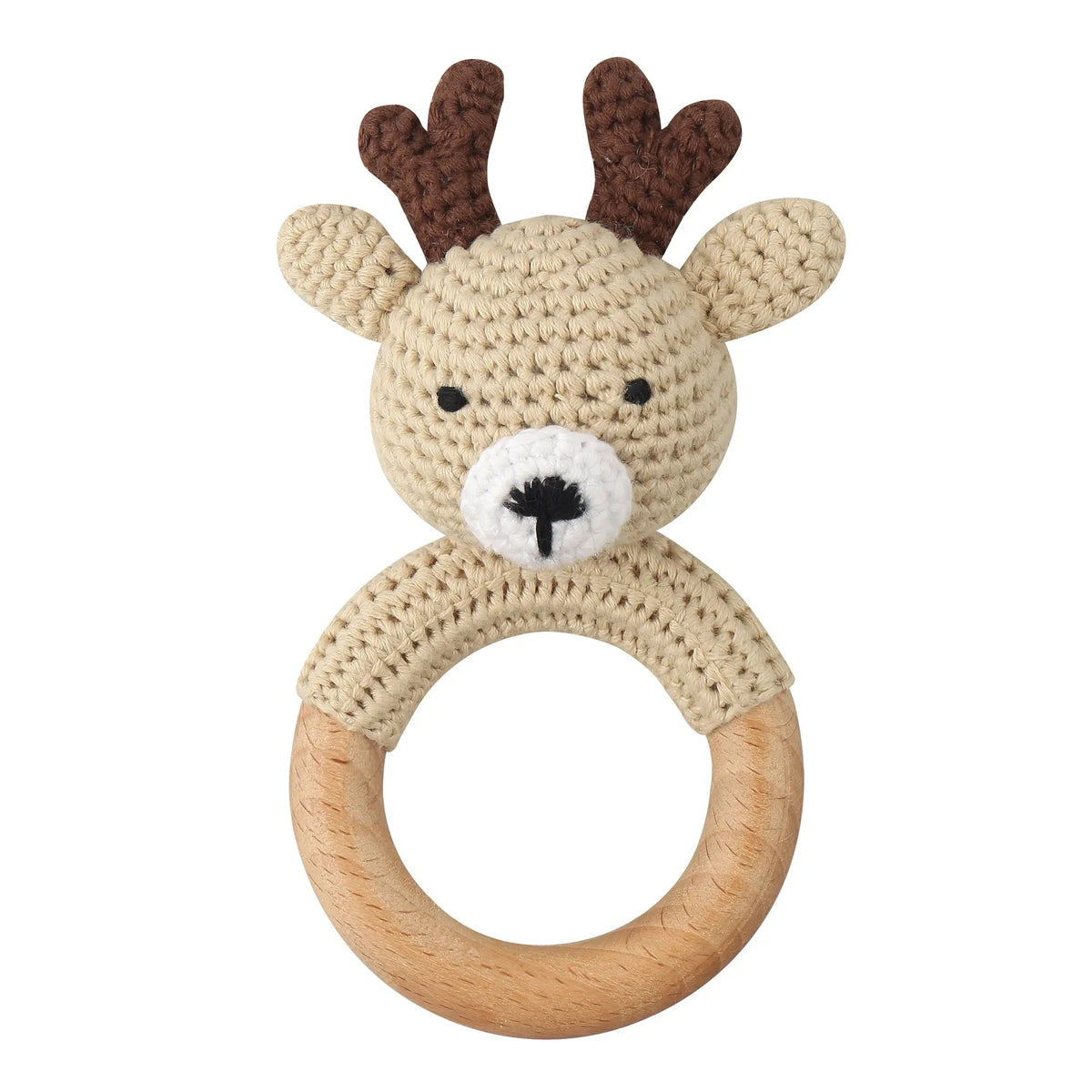 Hochet crochet cerf