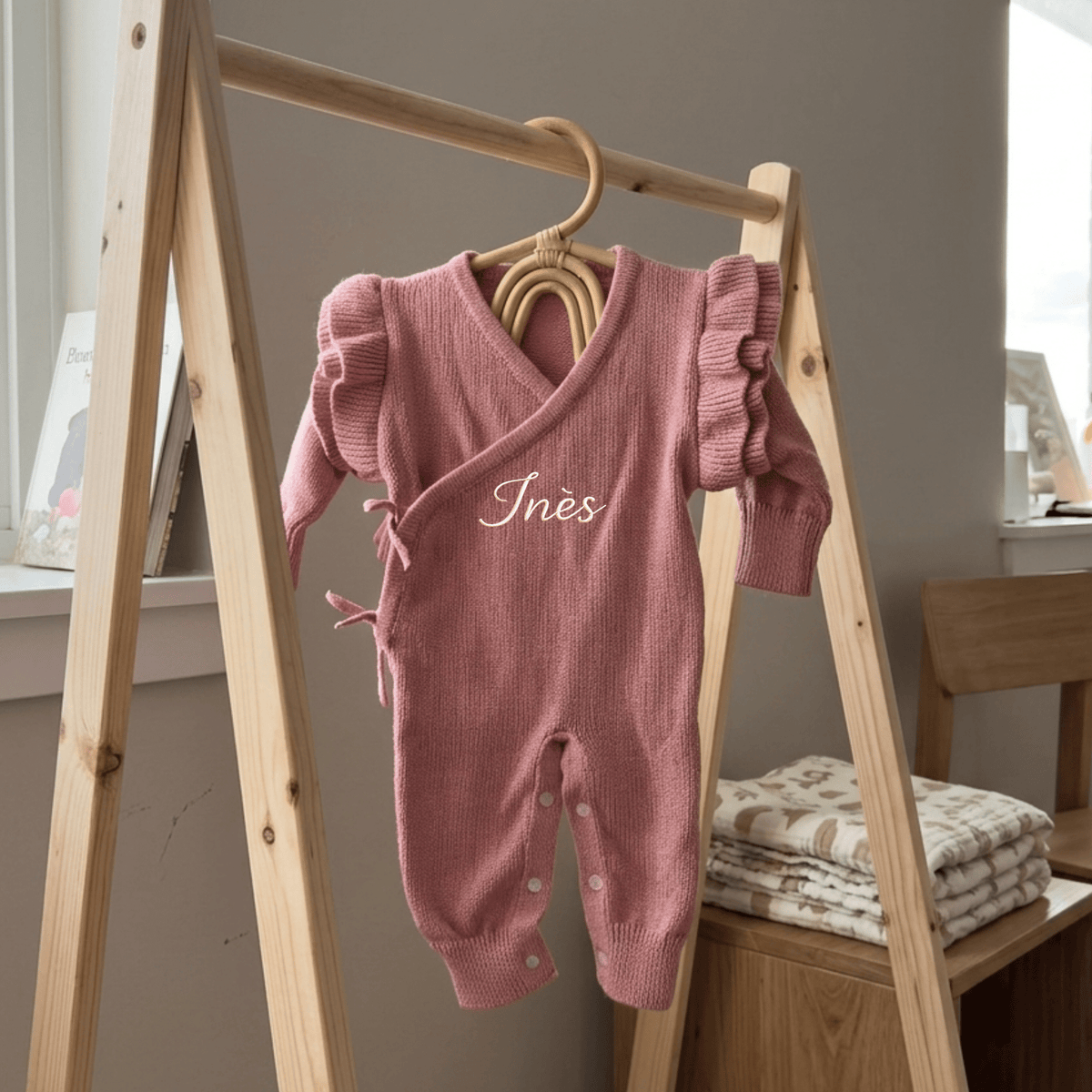 Combinaison bébé 3 pièces Ineessance, cadeau de naissance