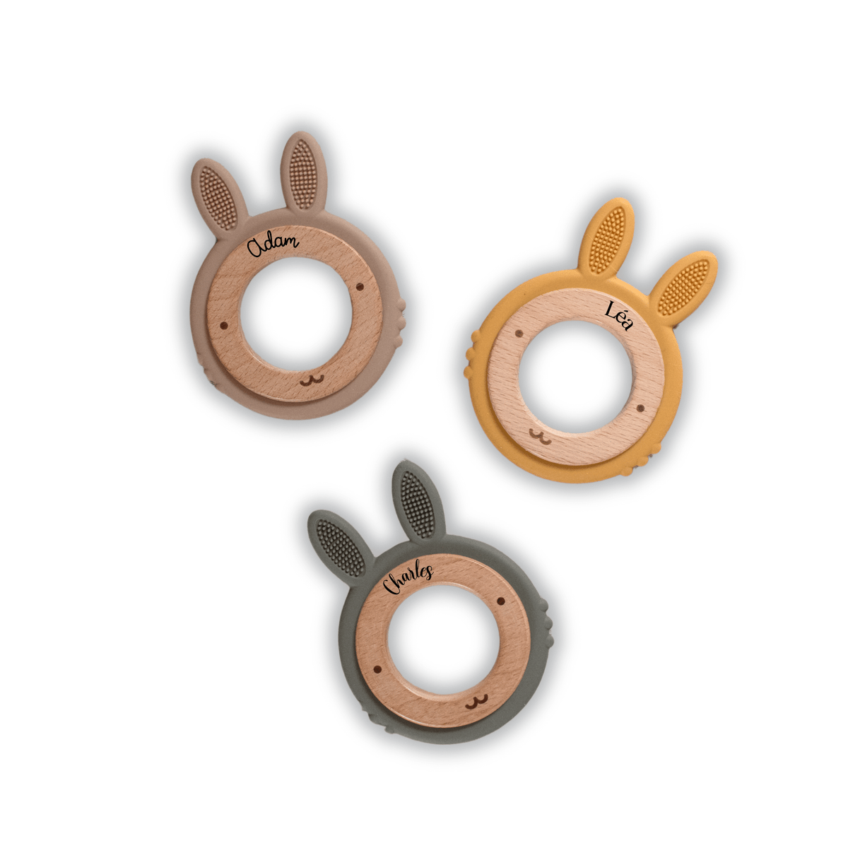Grignoteur Lapin aux longues oreilles faciles à mordiller