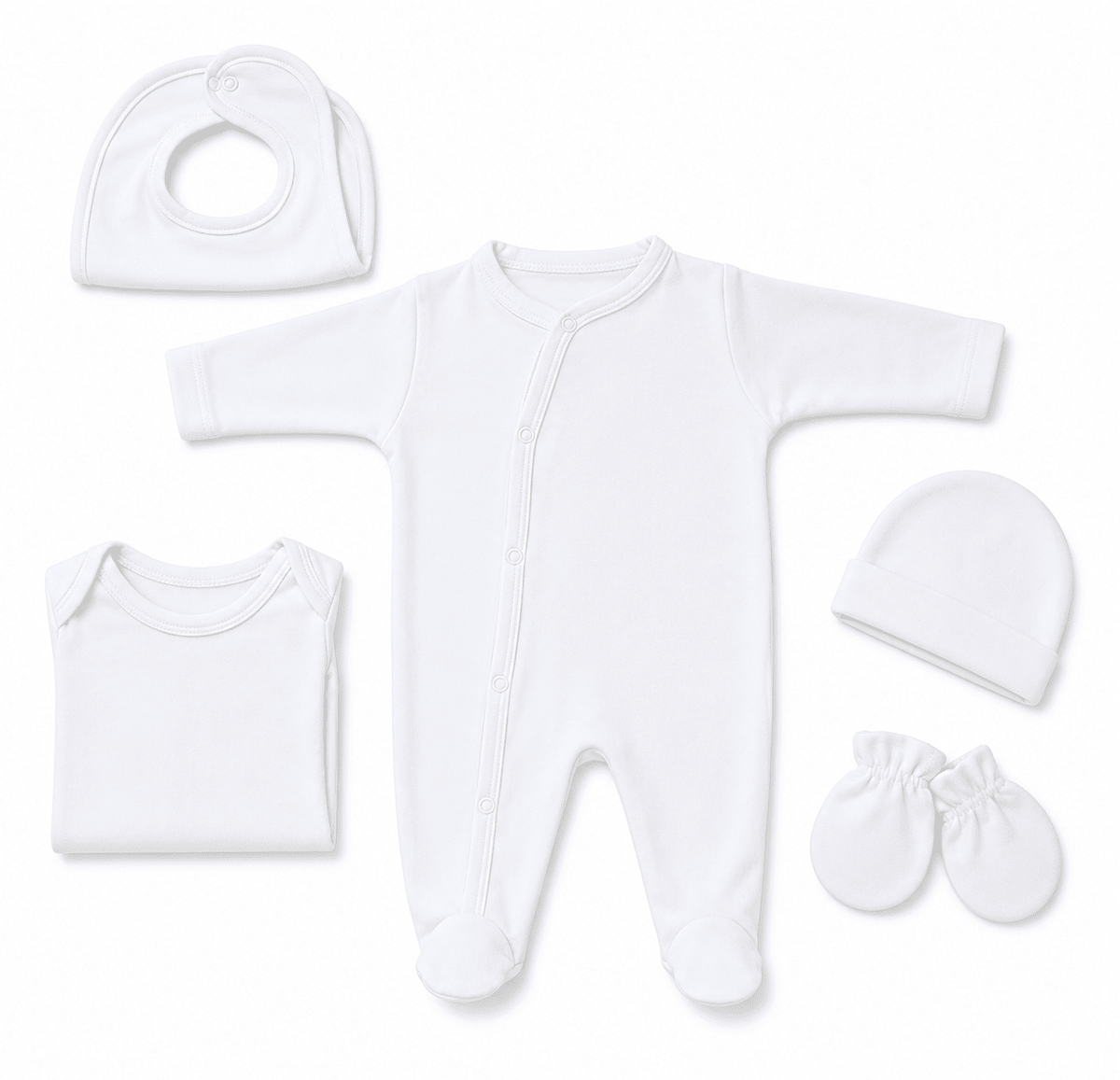 Pyjama bébé en coton doux pour envelopper le nouveau-né